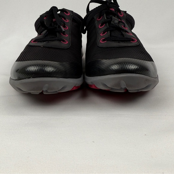 Rockport truFLEX Walking Sneakers Black Pink Sz 9.5 Women’s Comfort Lightweight - Picture 3 of 10